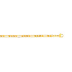 Chaine maille cheval plaqu� or 45 cm