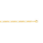 Chaine maille cheval plaqu� or 55 cm
