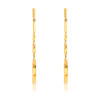 Boucles d'oreilles plaqué or