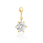 Charm&rsquo;s plaqu&eacute; or zirconia