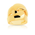 Bague plaqu&eacute; or