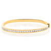 Bracelet plaqué or zirconia