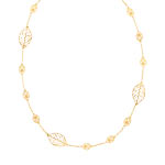 Collier plaqu&eacute; or