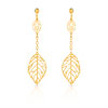 Boucles d'oreilles plaqué or