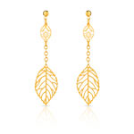 Boucles d&rsquo;oreilles plaqu&eacute; or