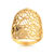 Bague plaqu&eacute; or
