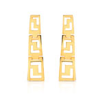 Boucles d&rsquo;oreilles plaqu&eacute; or