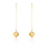 Boucles d'oreilles plaqué or