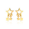 Boucles d'oreilles plaqué or