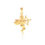 Pendentif plaqu&eacute; or