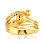 Bague plaqu&eacute; or