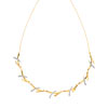 Collier plaqué or 2 tons