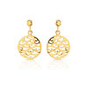 Boucles d'oreilles plaqué or