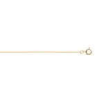 Cha�ne plaqu� or maille serpent 40 cm