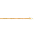 Bracelet or 750 jaune maille royale