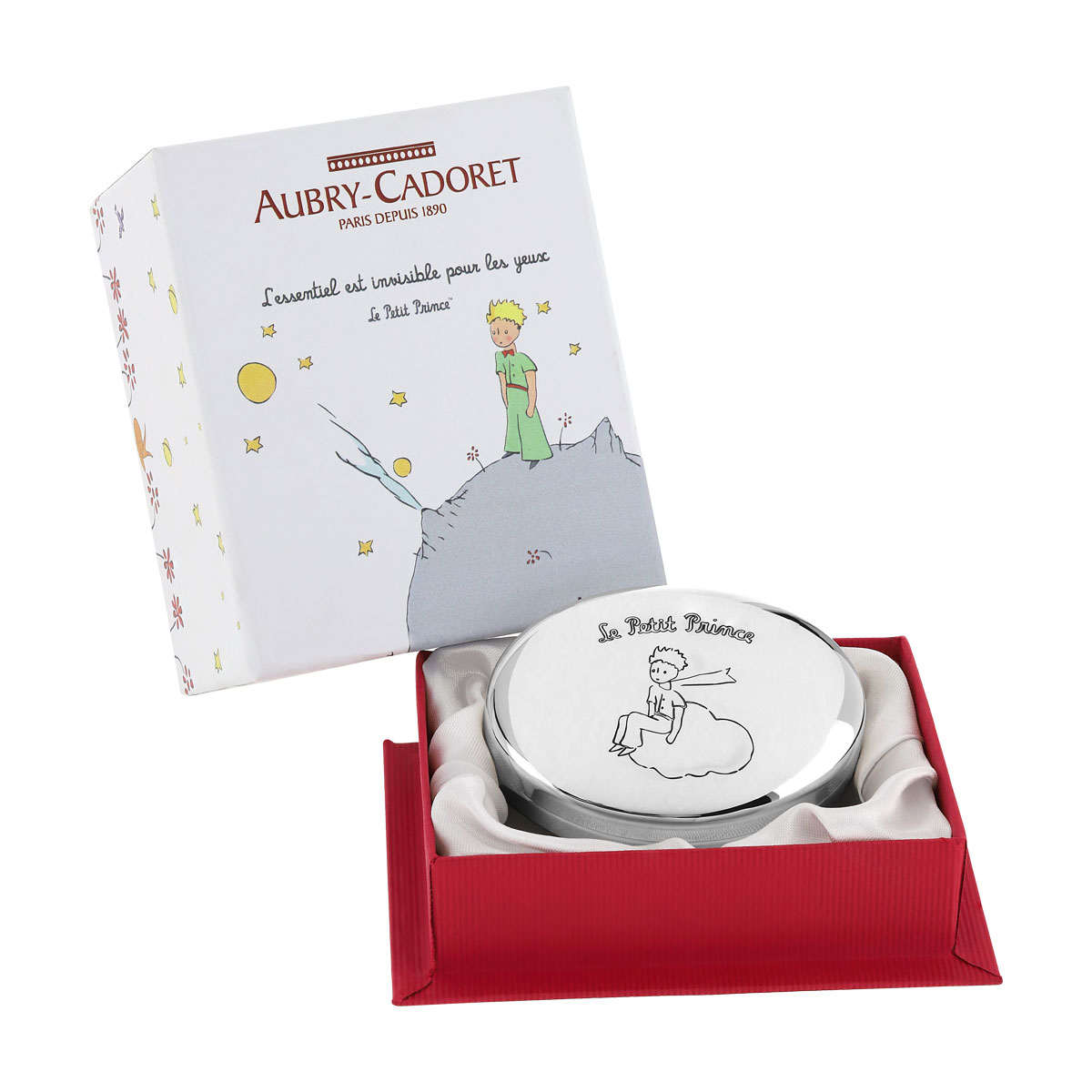 Boîte métal argenté Le Petit Prince - vue 3
