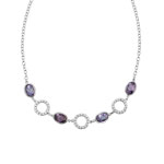 Collier argent 925 zirconia