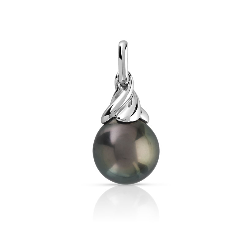 pendentifs perles de tahiti pendentif perle noire de polynesie781