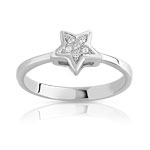 Bague argent 925 zirconia