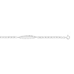 Gourmette personnalisable argent 925