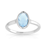 Bague argent 925 cristal