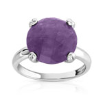 Bague argent 925 am&eacute;thyste
