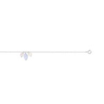 Bracelet argent 925 multipierres