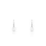 Boucles d&rsquo;oreilles argent 925 perle de culture