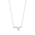 Collier argent 925 diamant