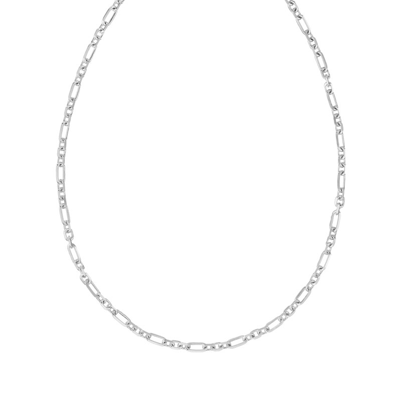 Collier argent 925 maille fantaisie 50 cm