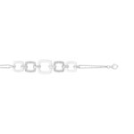 Bracelet argent 925 c&eacute;ramique zirconia
