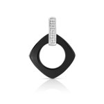 Pendentif argent 925 c&eacute;ramique zirconia