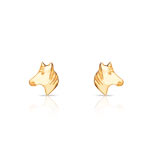 Boucles d&rsquo;oreilles or 750 jaune