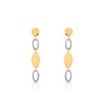 Boucles d&rsquo;oreilles 2 ors 750