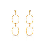 Boucles d&rsquo;oreilles or 750 jaune