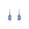 B.o. or 750 blanc saphir et diamant