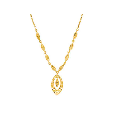 Collier or 750 jaune