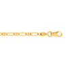 Chaîne maille cheval marine or 750 jaune 40 cm
