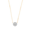 Collier or 750 2 tons diamant
