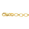 Chainette extension or 750 jaune