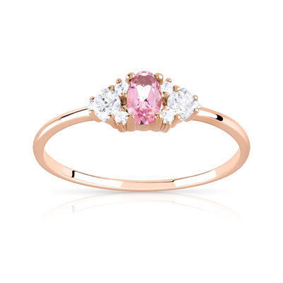 bague or jaune topaze rose bague or jaune topaze rose