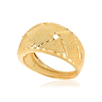Bague or 375