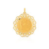Pendentif porte pièce or 750 jaune "Napoléon"