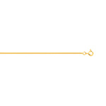 Cha�ne maille serpentine or jaune 60 cm