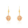 Boucles d'oreilles or 750 jaune