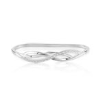 Bracelet main argent zirconia