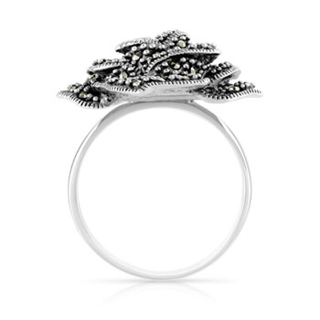 Bague argent 925 marcassites