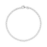Bracelet argent 925 maille jaseron