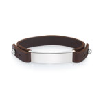 Bracelet cuir argent 925