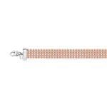 Bracelet argent 925, 2 tons
